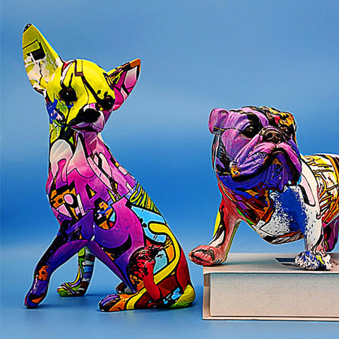 Chihuahua chien statue design