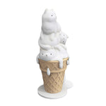 Statue chat rigolo glace