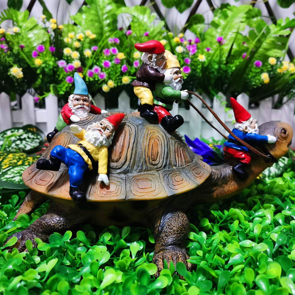 statue jardin -petite tortue
